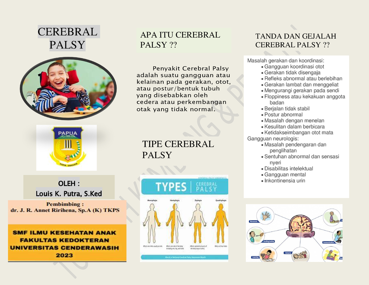 Pdfleafletcerebralpalsy FIX 2 CEREBRAL PALSY Penyakit Cerebral