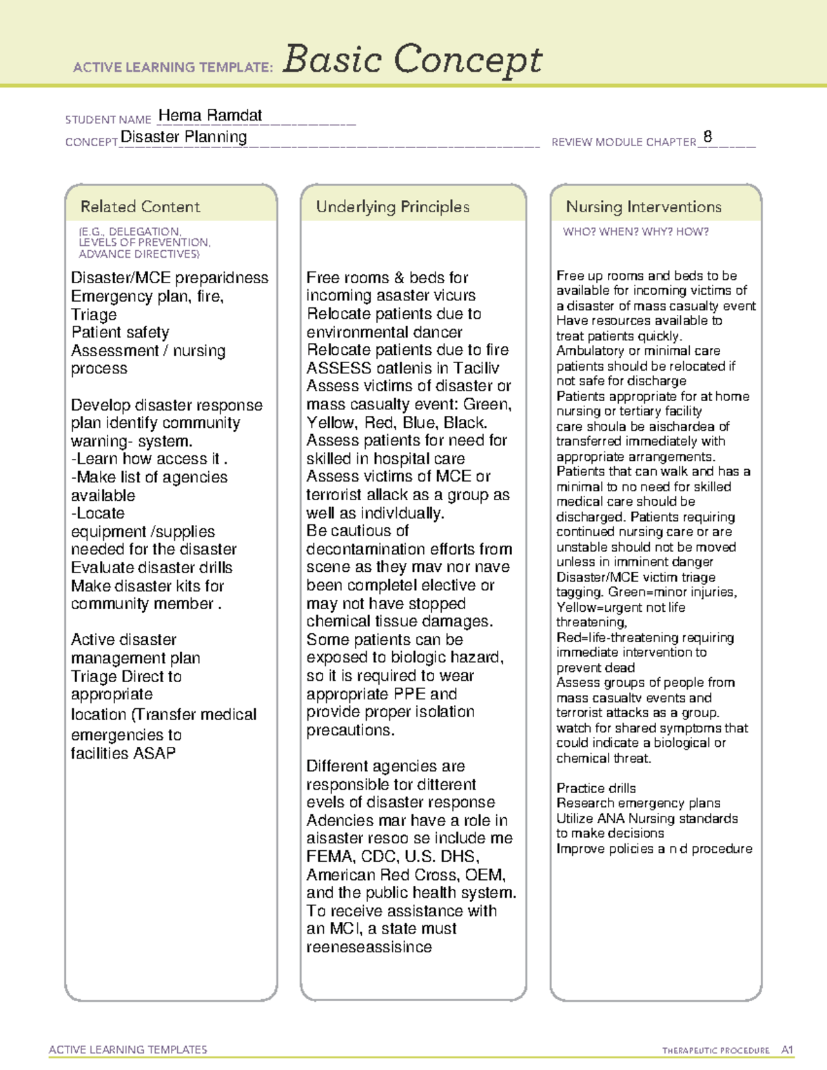 Active Learning Template Basic Concept ACTIVE LEARNING TEMPLATES 