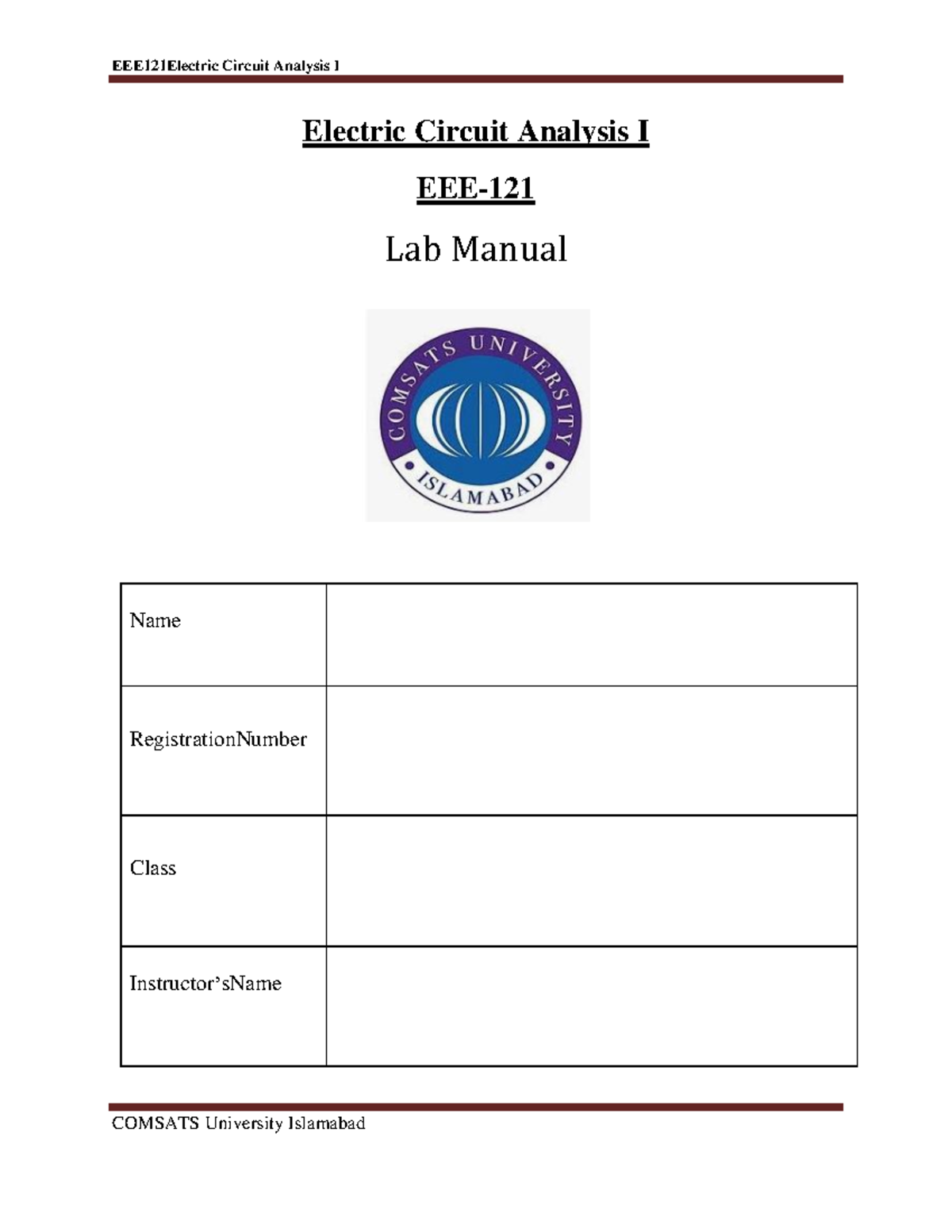 Lab Manual EEE121 ECA I Rev 3 Warning TT undefined function 32