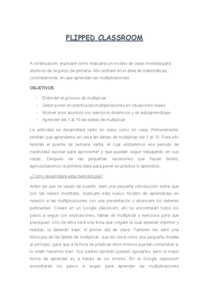 Diseña con flipped classroom - Tecnologías de la Información y la ...