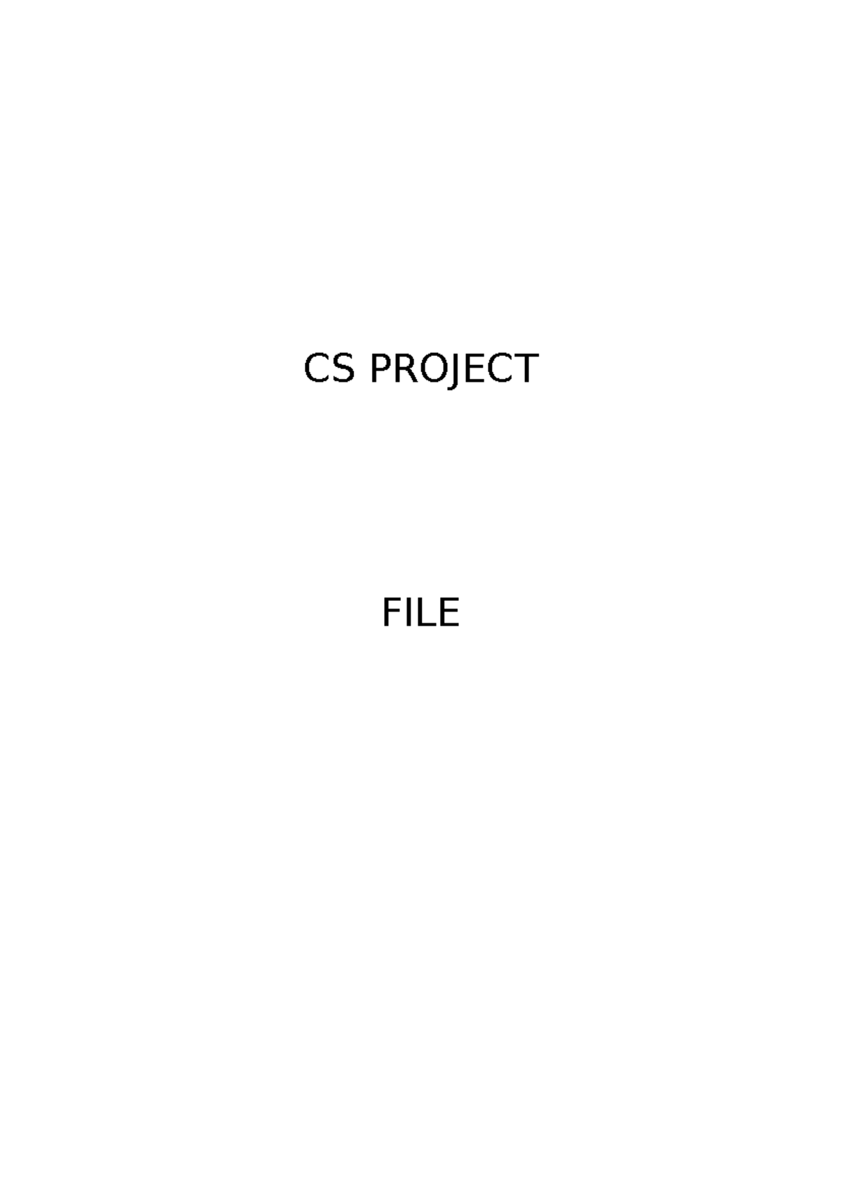 Practical file cs - coding - CS PROJECT FILE ARWACHIN BHARATI BHAWAN ...