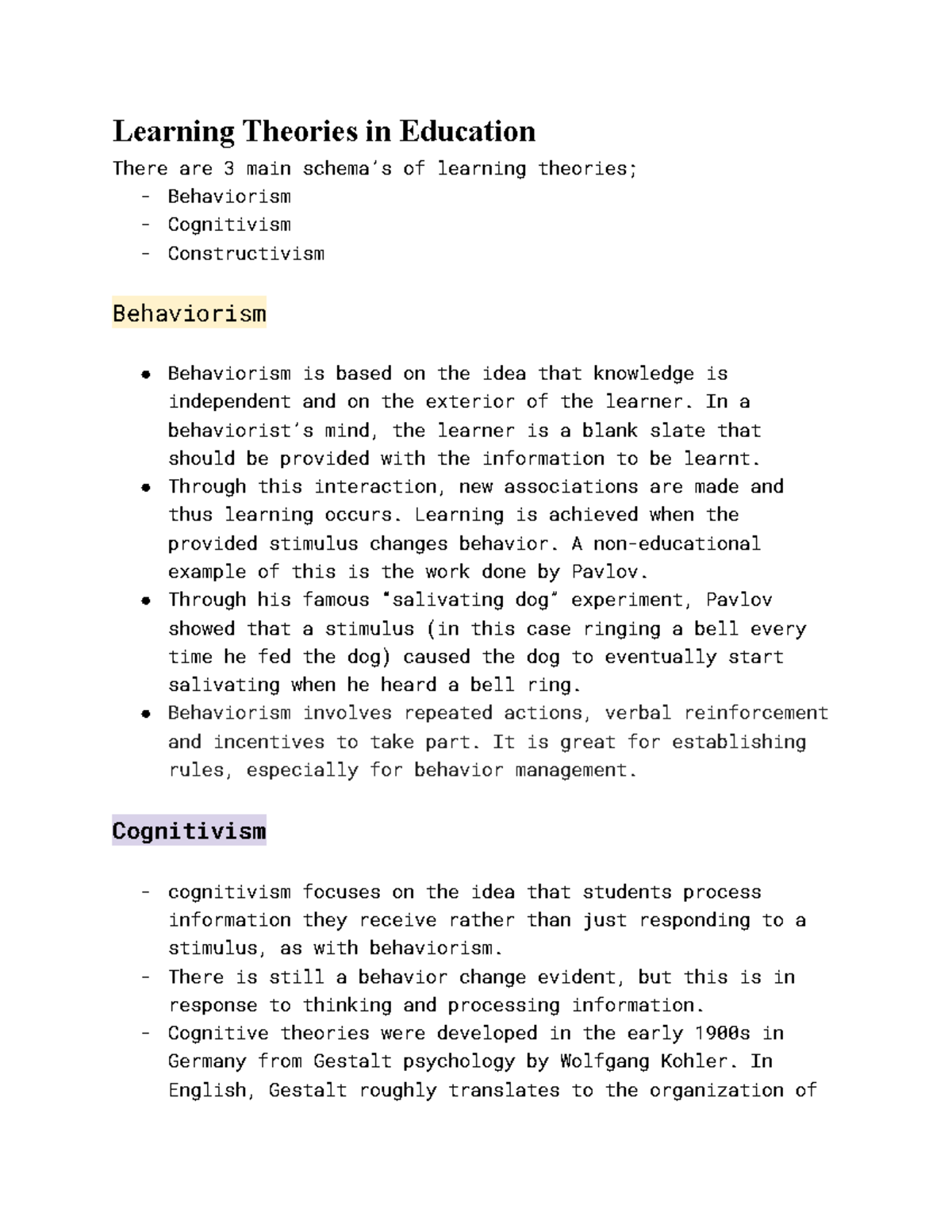 learning-theories-in-education-in-a-behaviorist-s-mind-the-learner