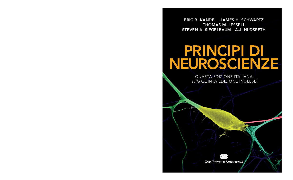 A09 - Indice Kandel - PRINCIPI DI NEUROSCIENZE QUARTA EDIZIONE ITALIANA