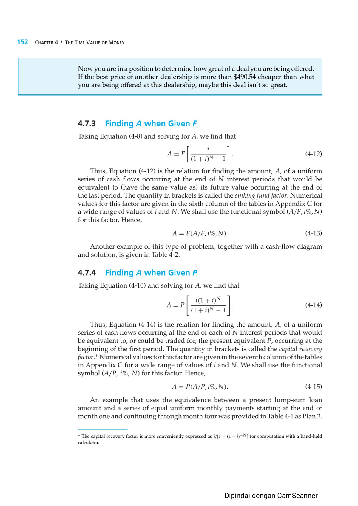 Chapter 4 - Engineering Economy - Enginer - Studocu