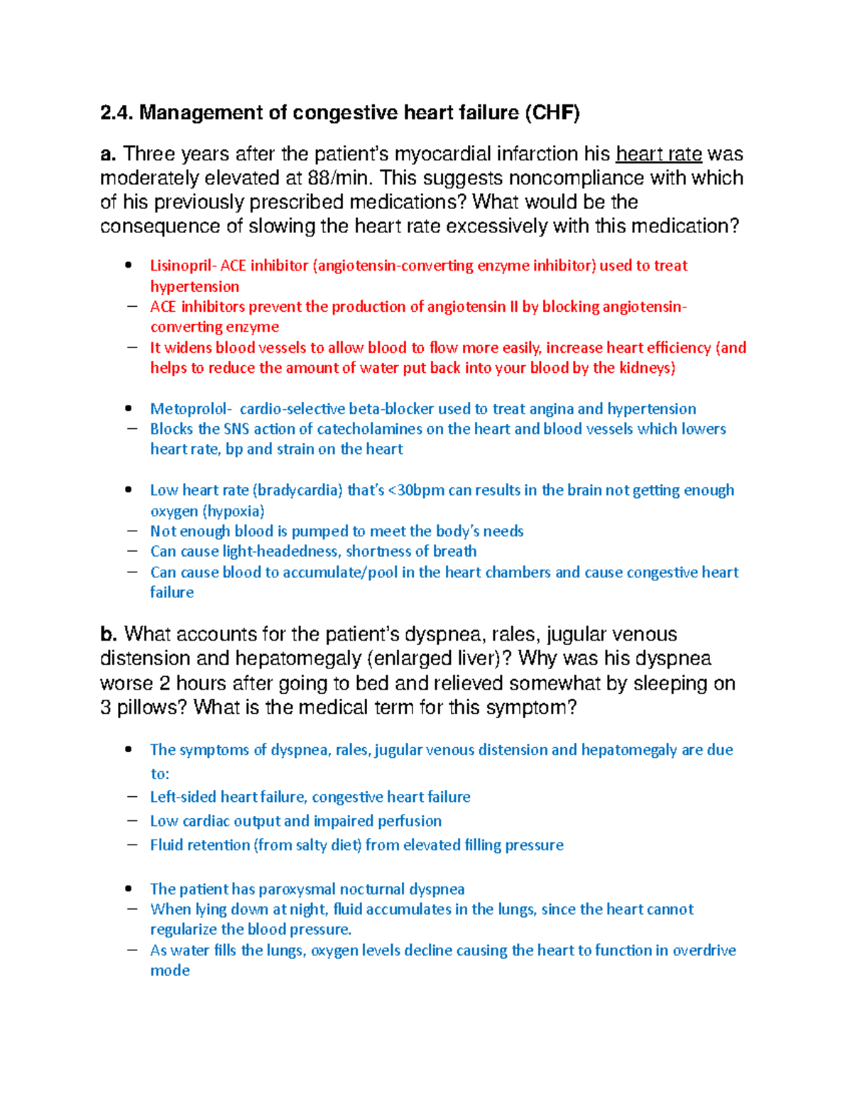 Nocturnal Dyspnea Medical Definition