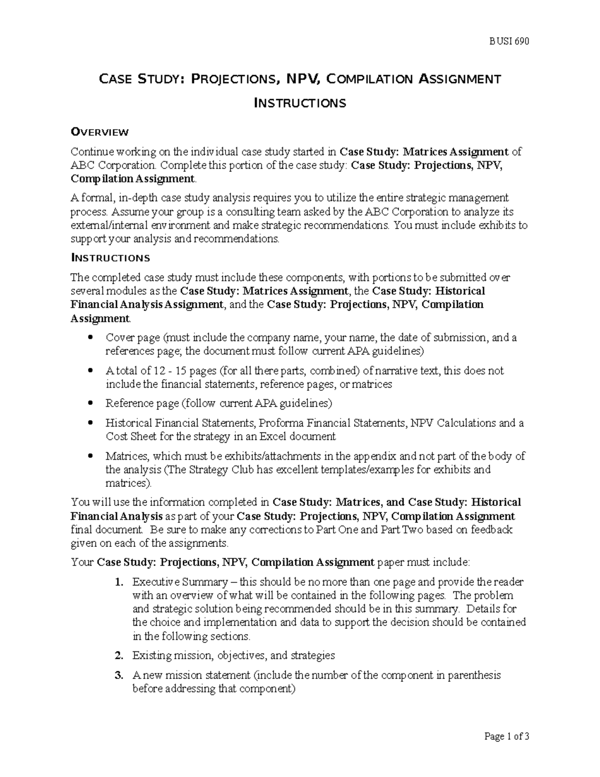 case study matrices assignment southwest airlines