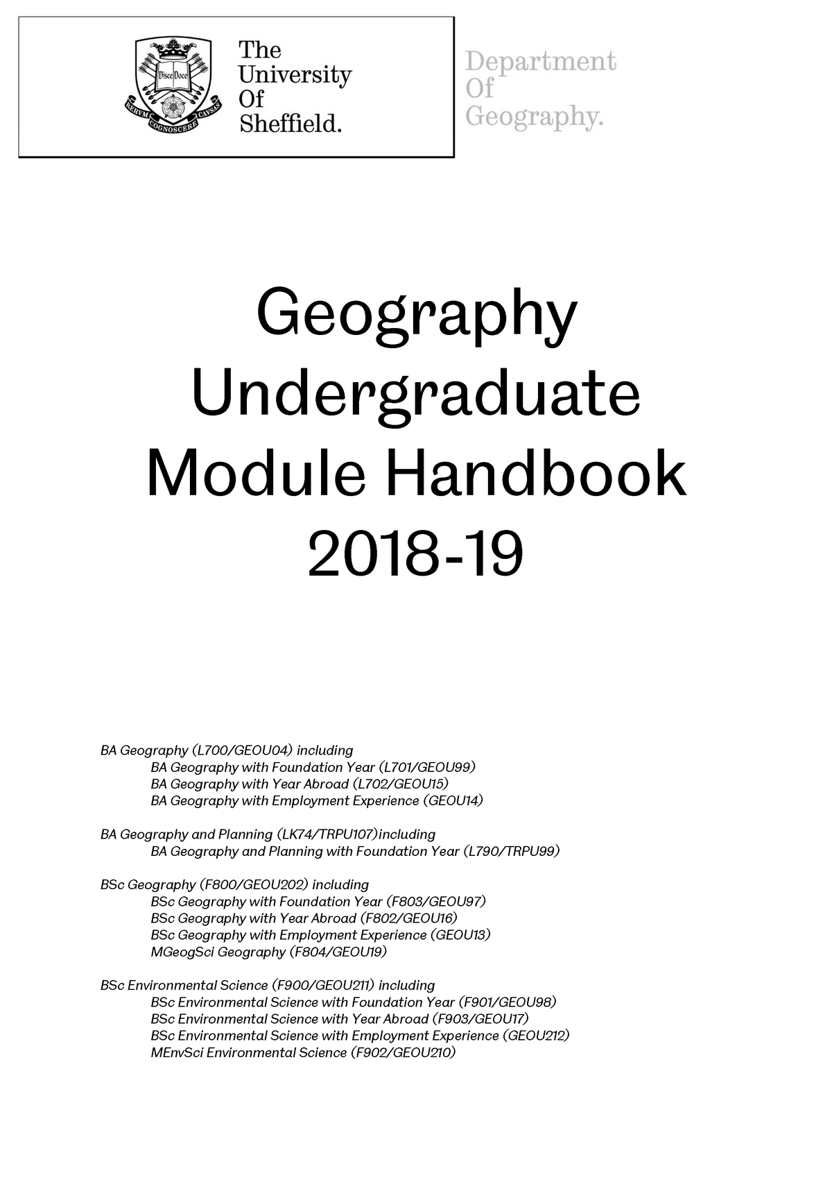 physical geography undergraduate dissertations