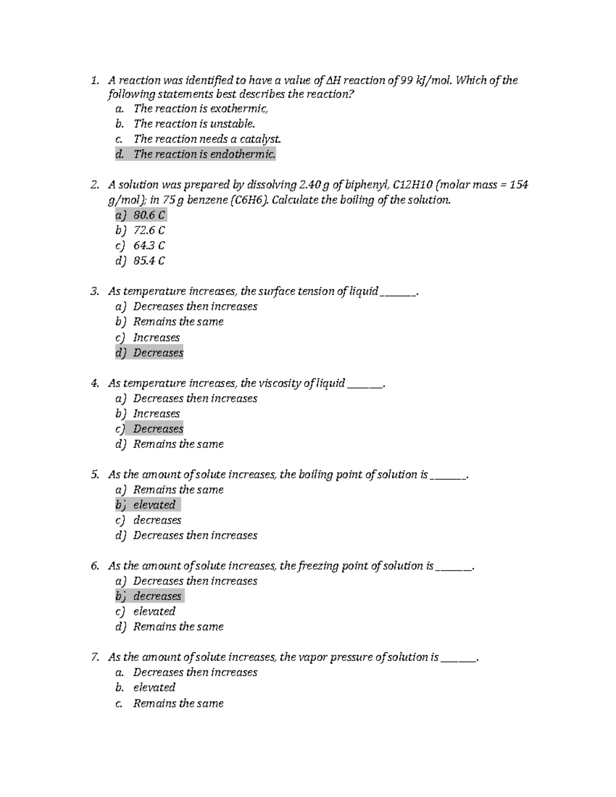 Chem Reviewer - My Reviwer For Our Upcoming Prelim - A Reaction Was 