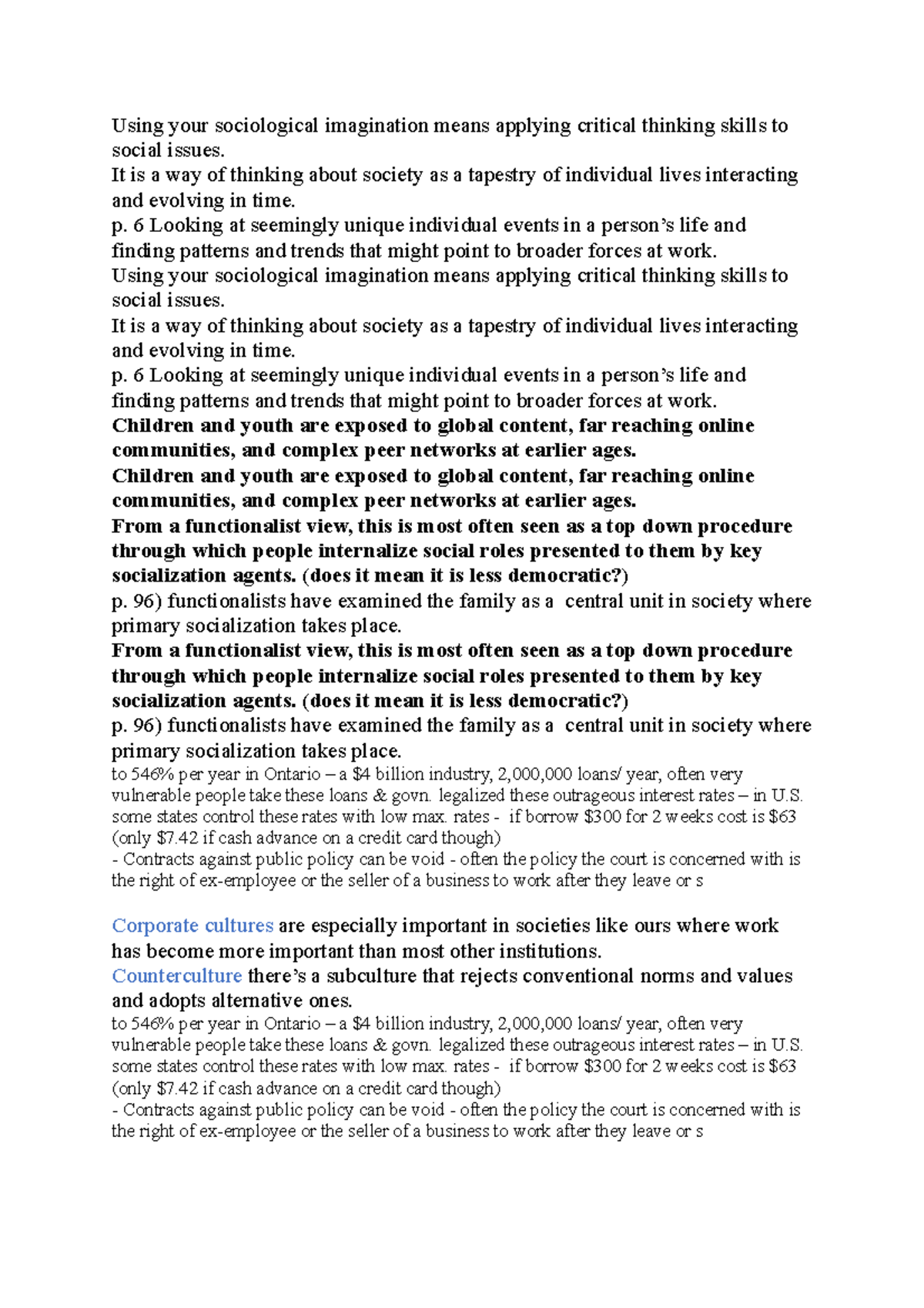 Chapter 15 Contract Law - Using your sociological imagination means ...