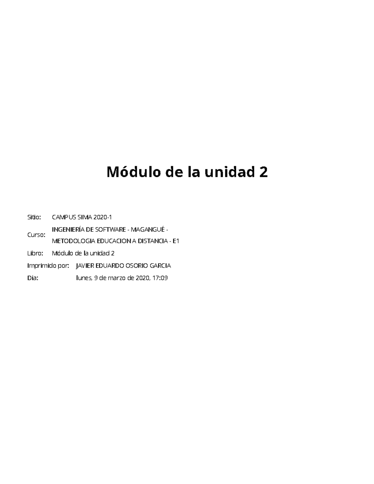 Módulo De La Unidad 2 - Modulo 2 Mead - Módulo De La Unidad 2 Sitio ...