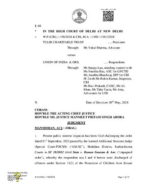 Chapter 3 - Ipc assignment - CHAPTER- CONSTITUTIONAL AND LEGAL APPROACH ...