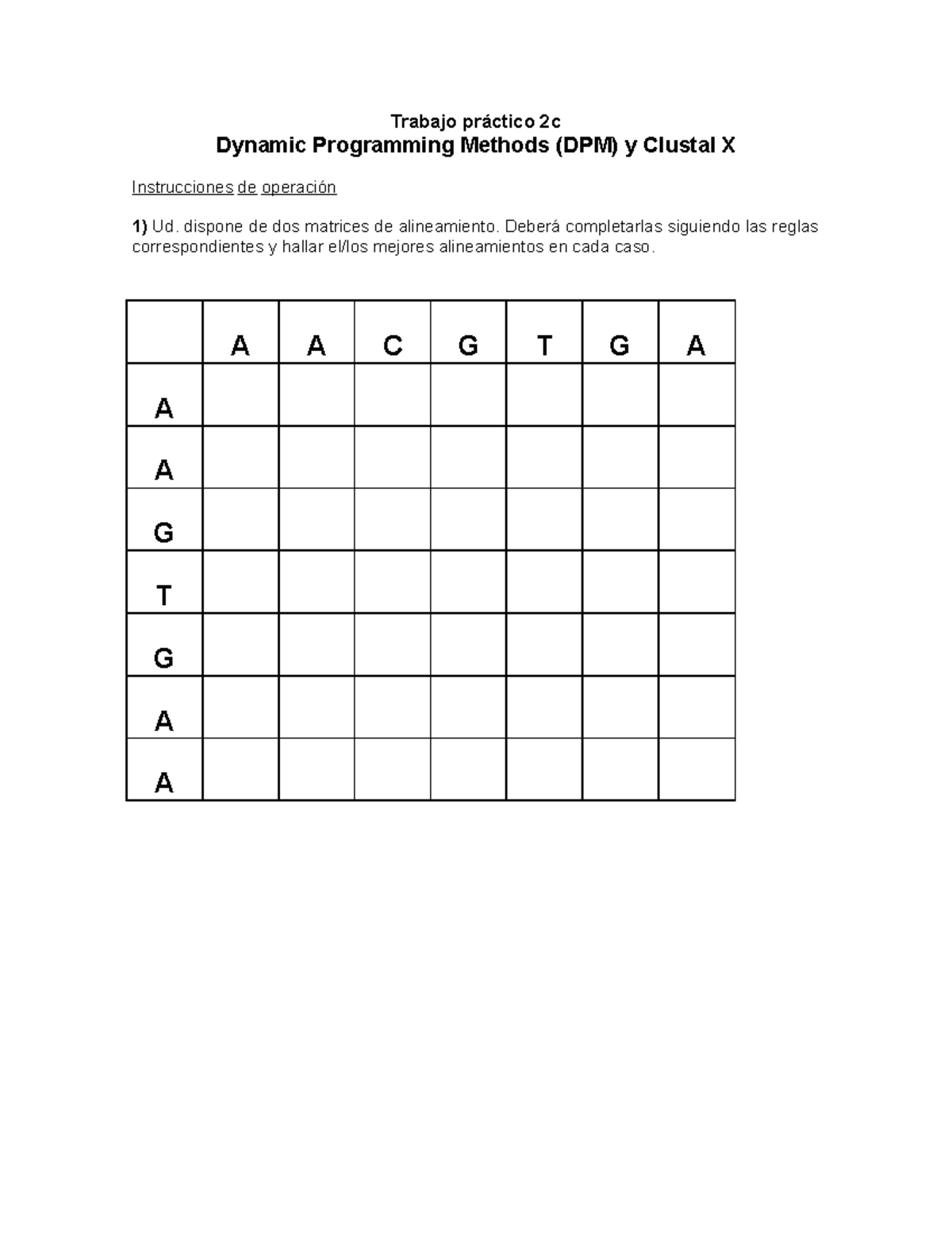 Trabajo Practico 2c - Trabajo práctico 2c Dynamic Programming Methods ...