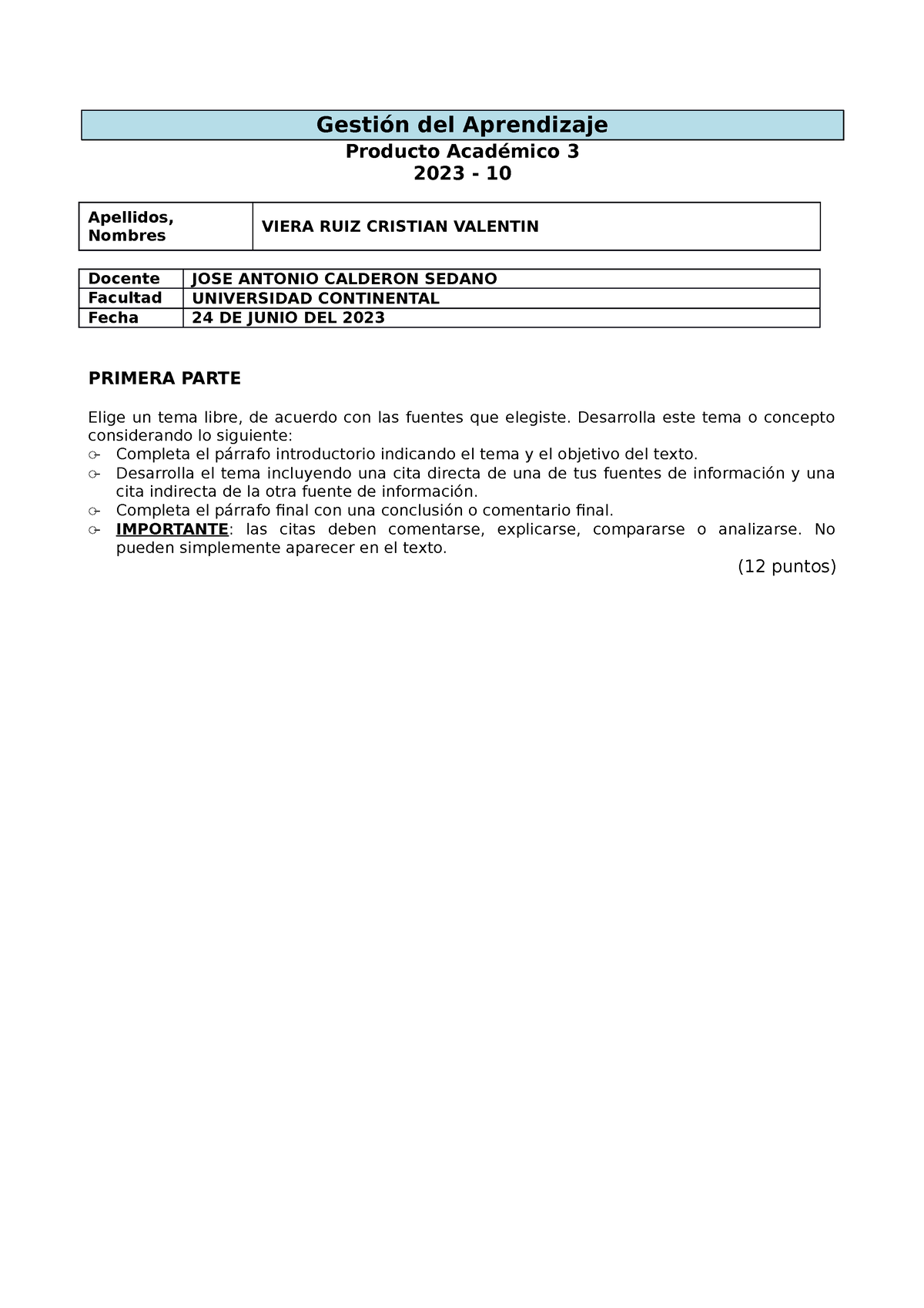 Plantilla Del Modelo Del PA3 2023-10 - Producto Académico 3 2023 - 10 ...