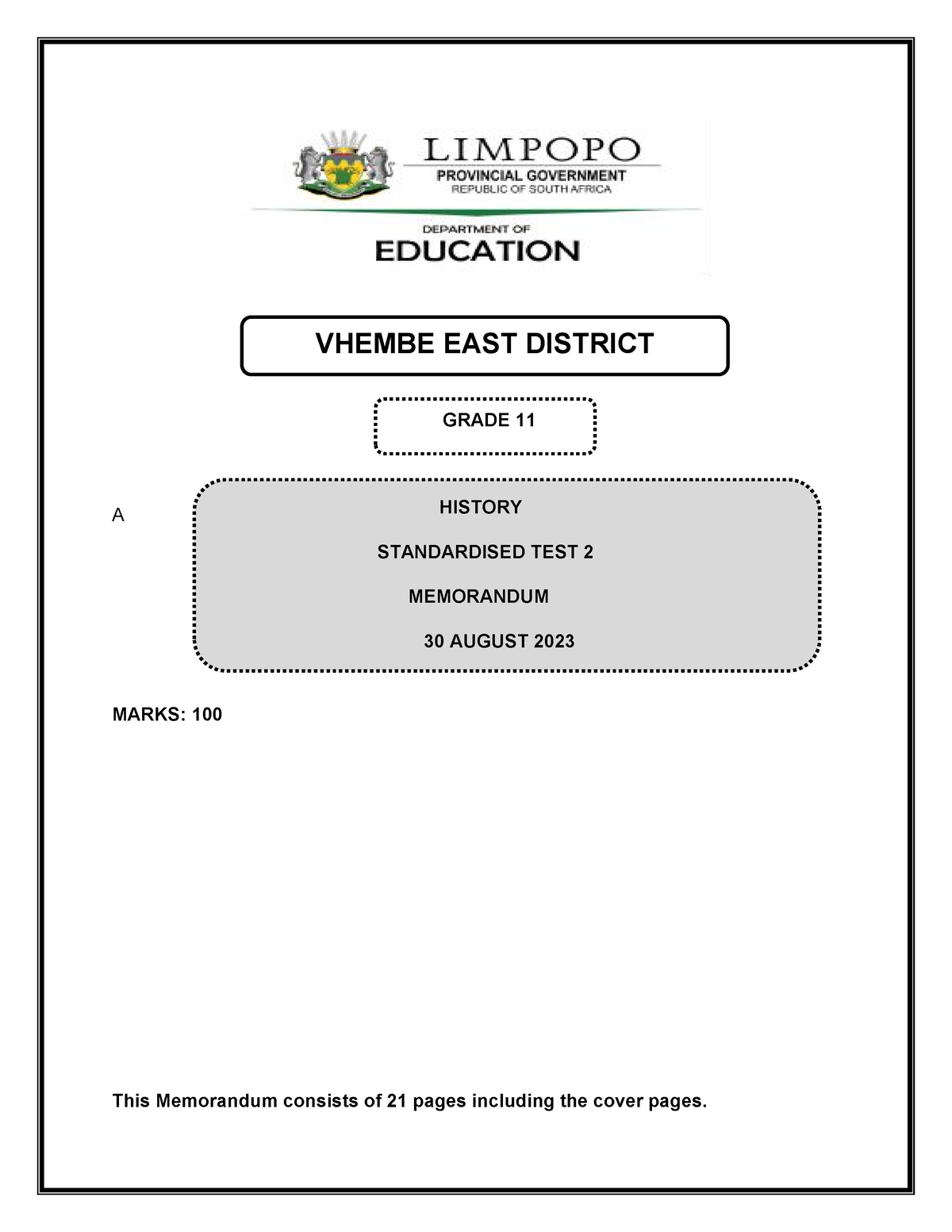 grade 11 geography research project 2023 memorandum drought