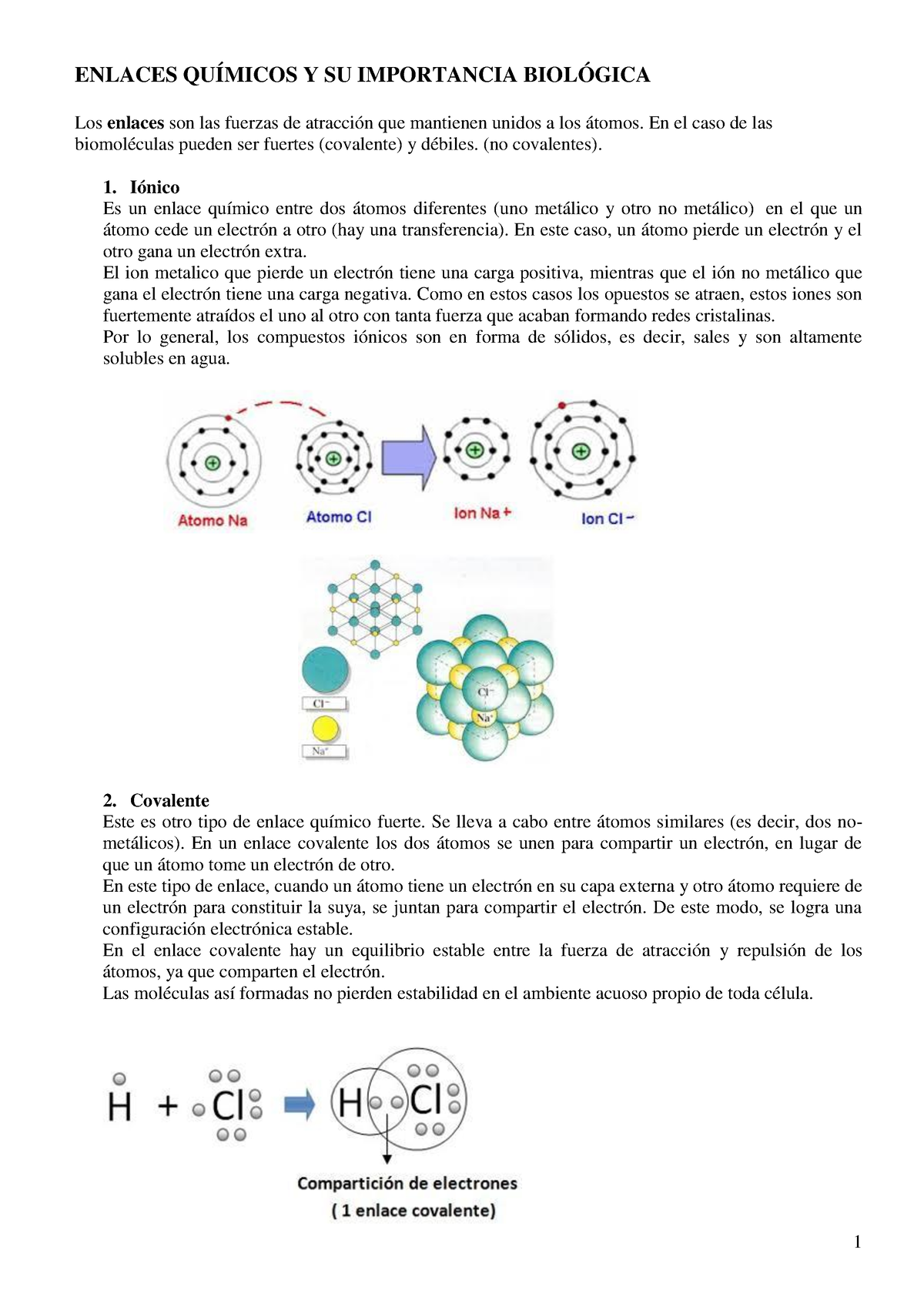 TEMA 1 Apuntes Alumnos - Dsdwdasdbajds - ENLACES QUÍMICOS Y SU ...