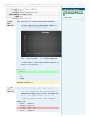 EA3. Gráficos de control por variables - Datos del estudiante Nombre ...