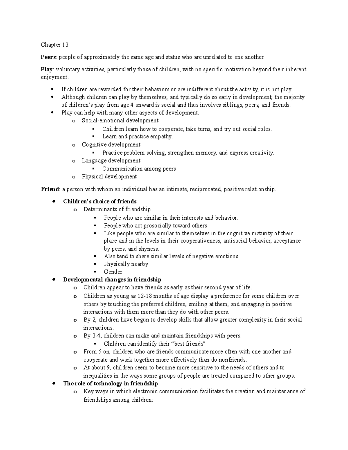 Chapter 13 notes - PSY 321 - SLU - Studocu