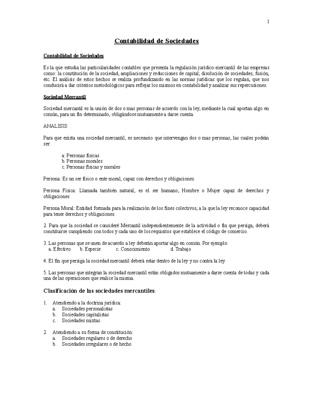 SOciedades De Responsabilidad Limitada I Parcial Conta 3 - Contabilidad ...