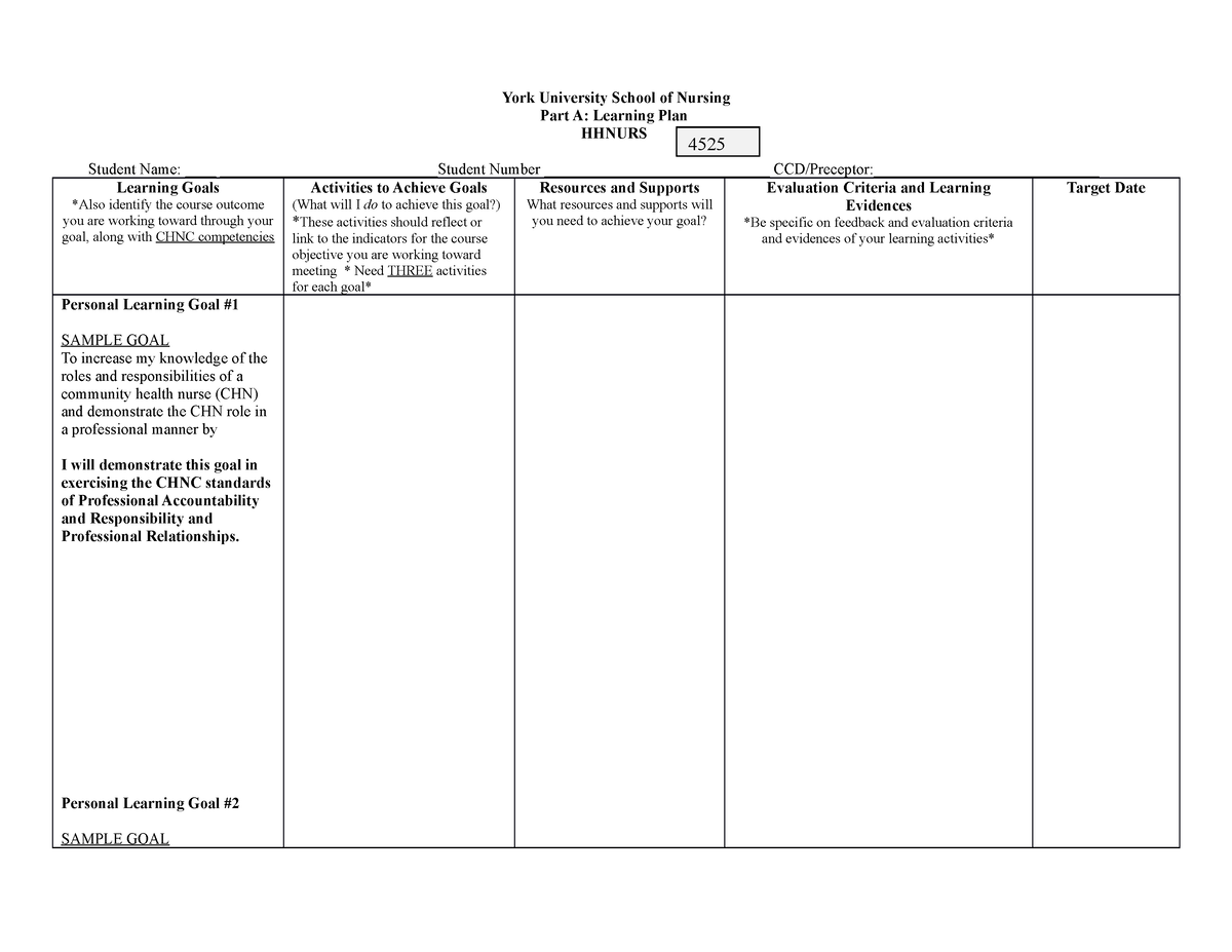 Sample Learning Plan Template (2) (2)-Karen - York University School of ...