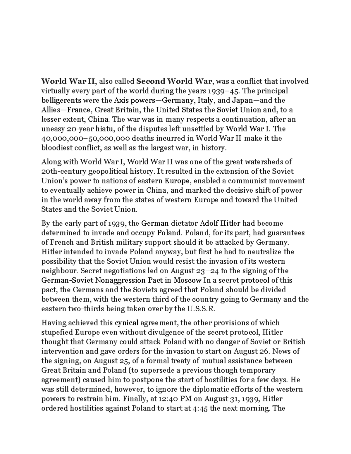 document-24-michael-hendrick-world-war-ii-also-called-second