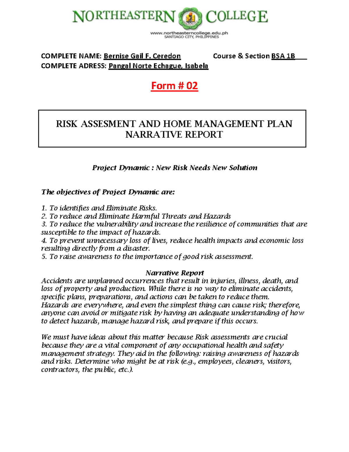 risk-assessment-and-home-management-plan-form-2-bernise-gail-f-ceredon