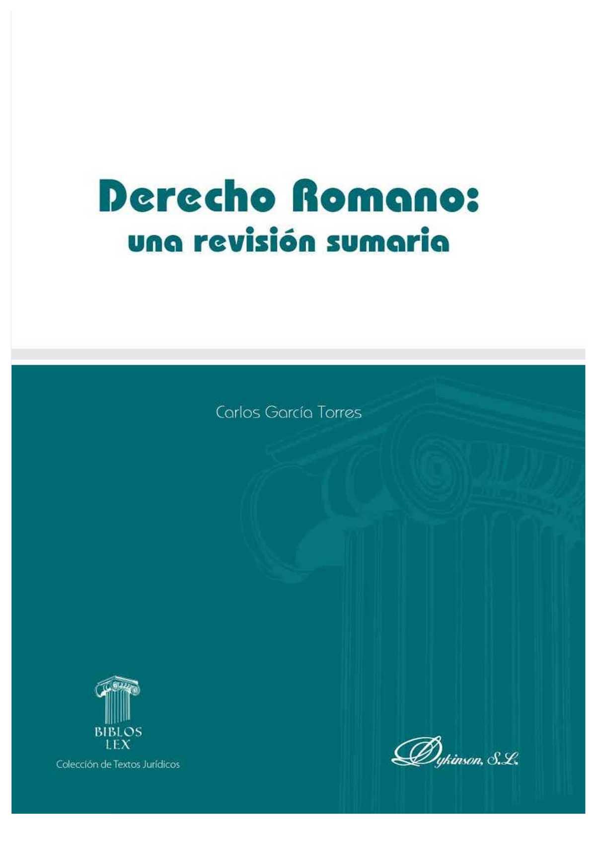 Libro Base Derecho Romano - .. FONDO EDITORIAL JURÍDICO FONDO EDITORIAL ...