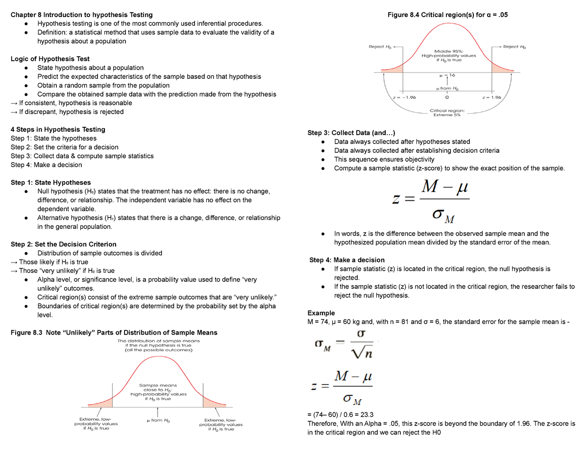 psych-253-chapter-8-introduction-to-hypothesis-testing-hypothesis