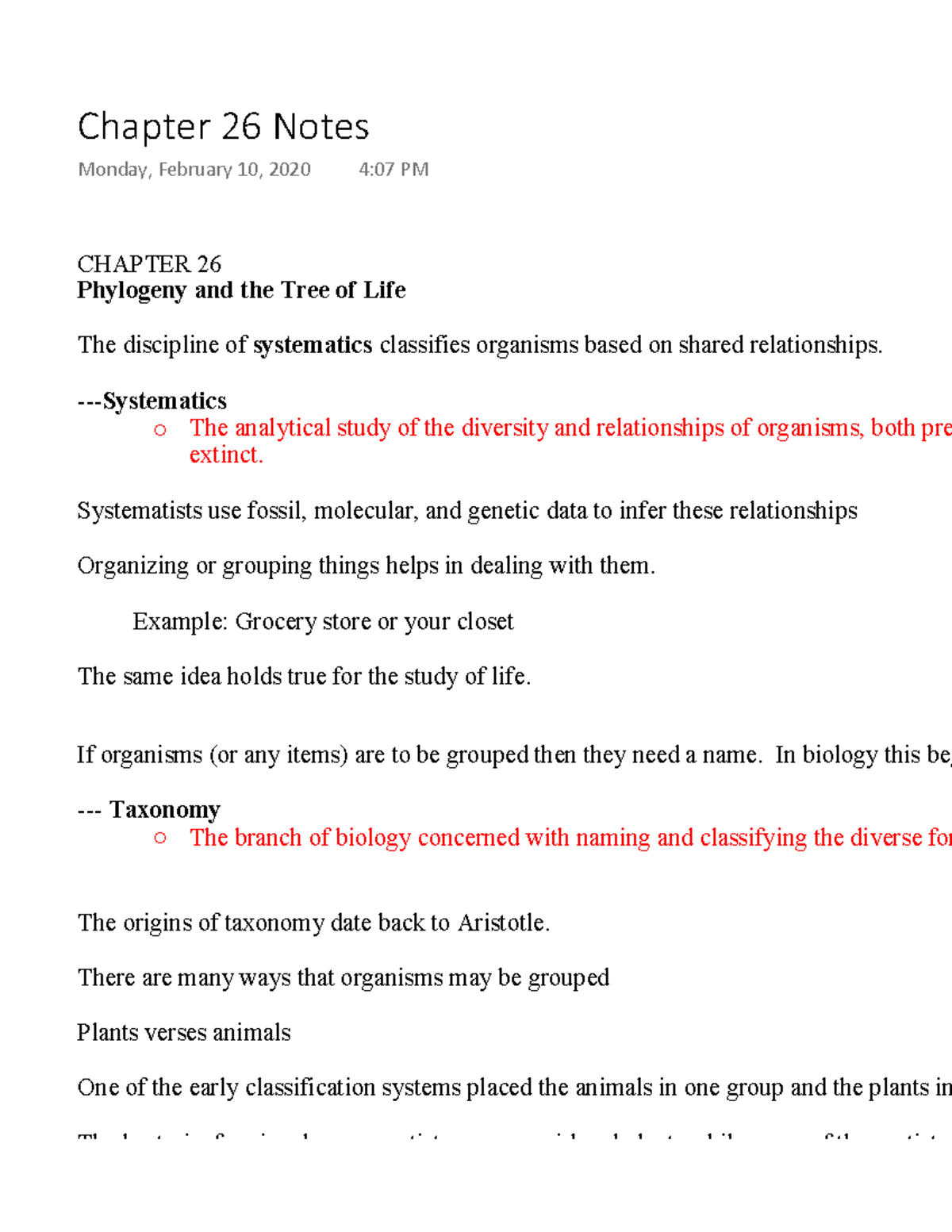 Chapter 26 Notes - Warning: TT: undefined function: 32 CHAPTER 26 ...