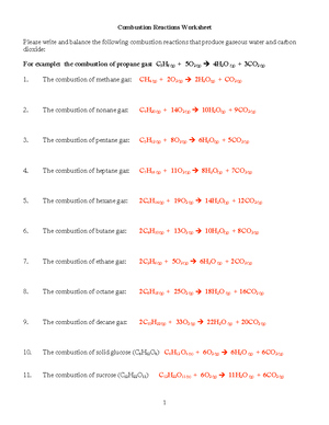 240 more combustion worksheets - Combustion Reactions Worksheet Please write and balance the - Studocu 240-more-combustion-worksheets-combustion-reactions-worksheet-please-write-and-balance-the-studocu