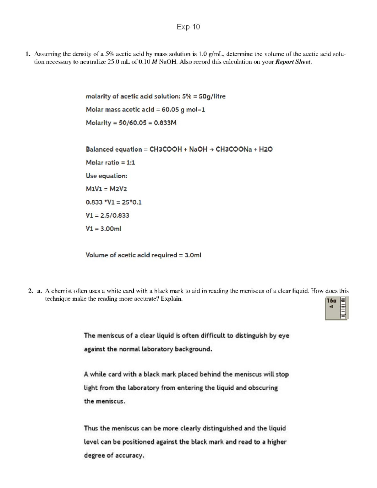 Prelap 10 - lab - Chemistry - Exp - Studocu