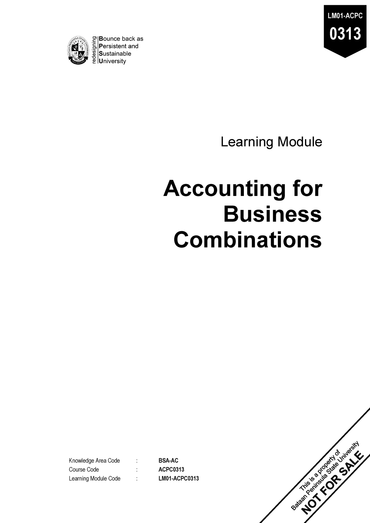 Accounting For Business Combinations - Republic “ct ŞŘşř Section ŗŝŜ ...