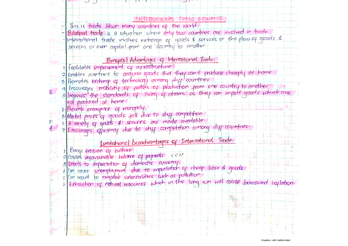 International Trade - exquisite notes - INTERNATIONAL TRADE FINANCE ...