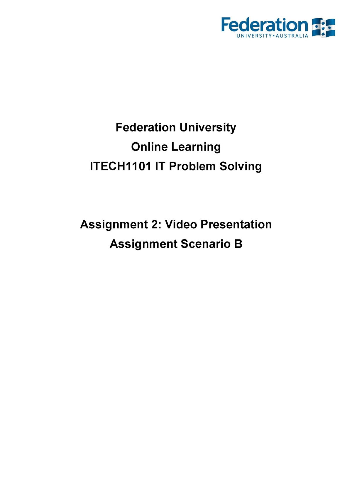 video assignment example