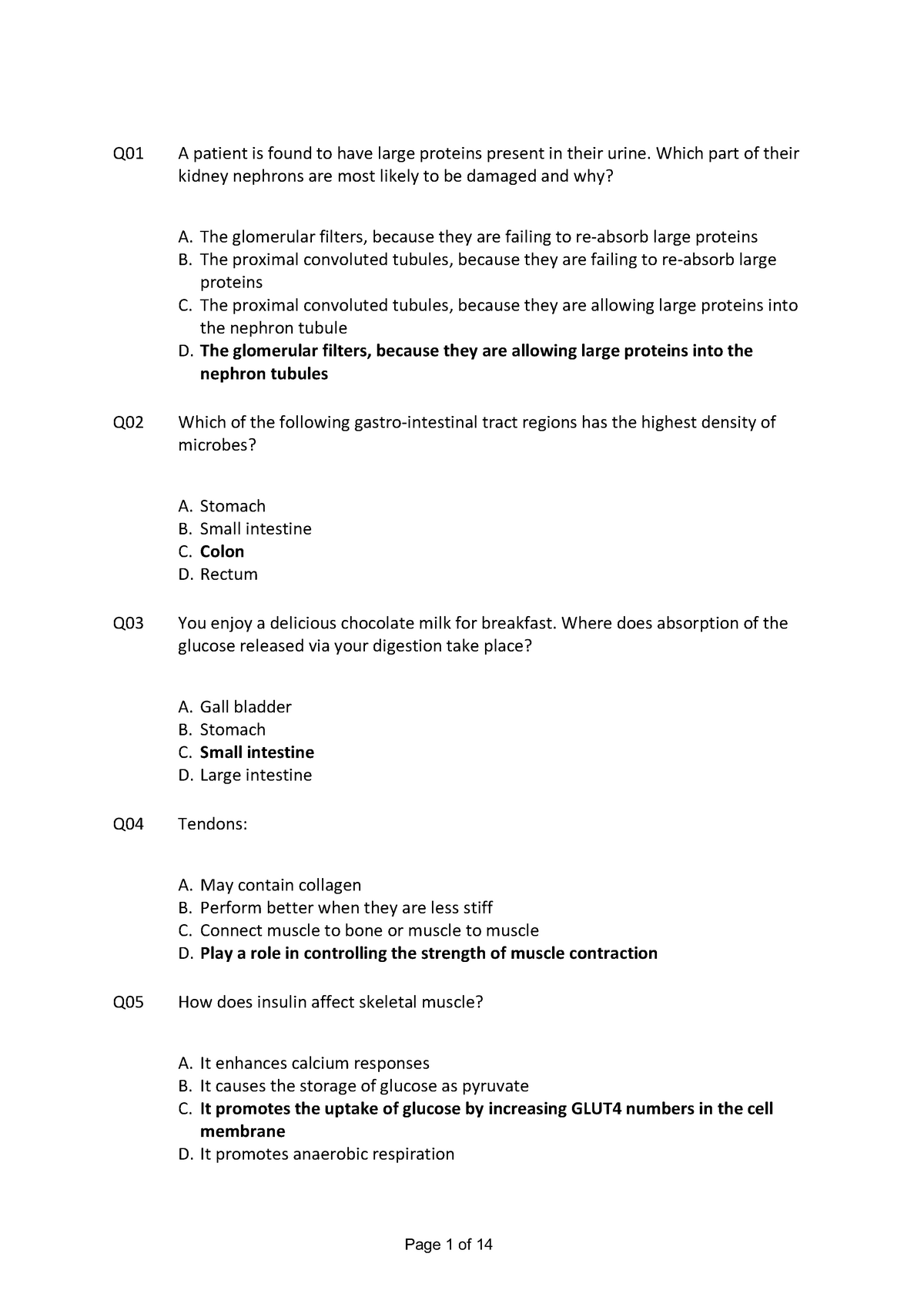 Practice Exam 12 June 2019, answers - Warning: TT: undefined function ...