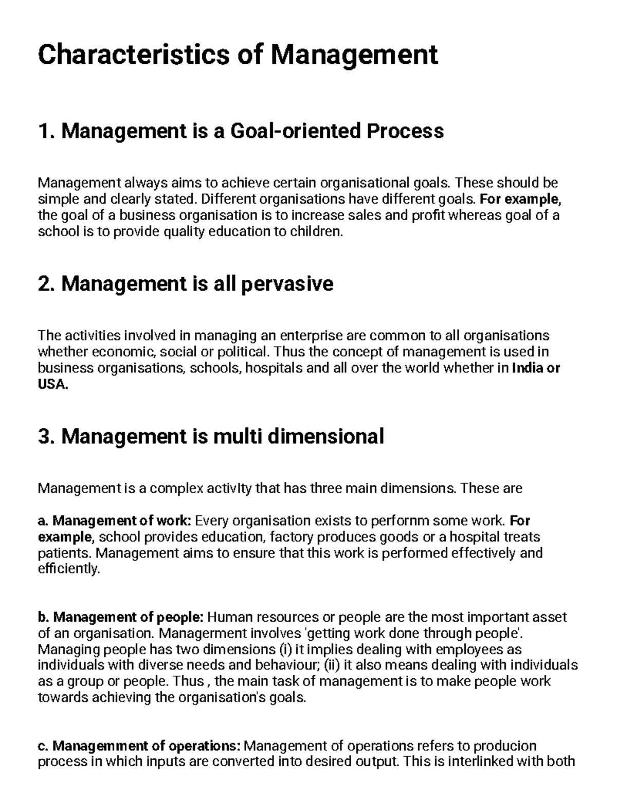 characteristics-of-management-management-is-a-goal-oriented-process