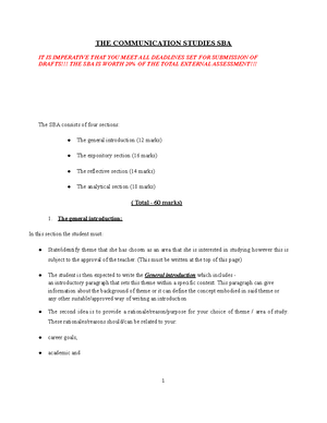 CAPE Communication Studies - Module 2 Sample Essay (2018 Paper Question ...