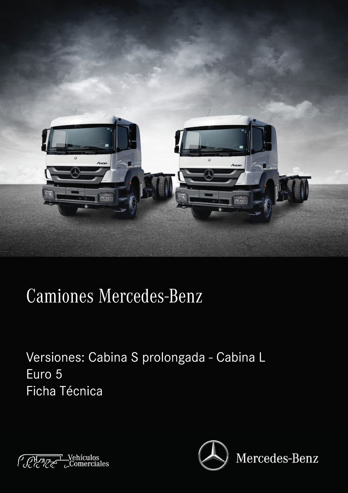 Camion Chasis Varios Axor Camiones Mercedes Benz Versiones Cabina S Prolongada