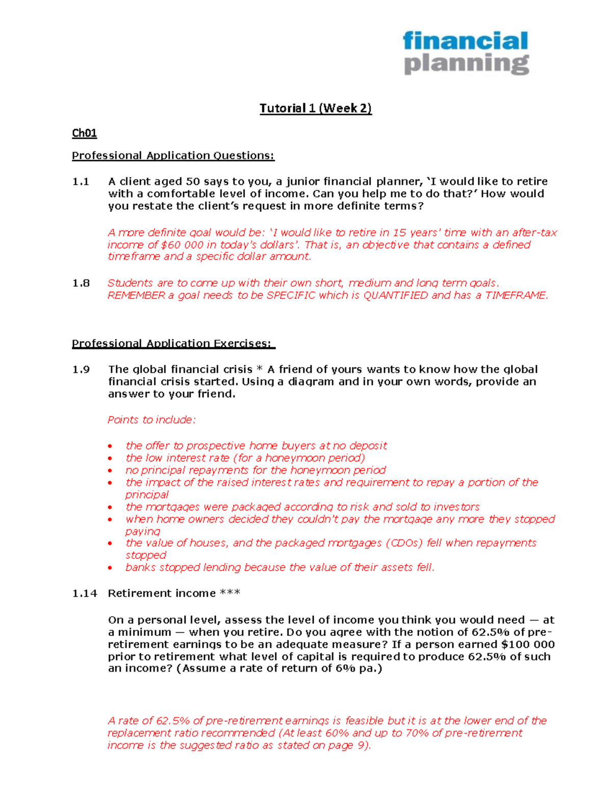 Tutorial 1 Solutions - Warning: TT: Undefined Function: 32 Tutorial 1 ...