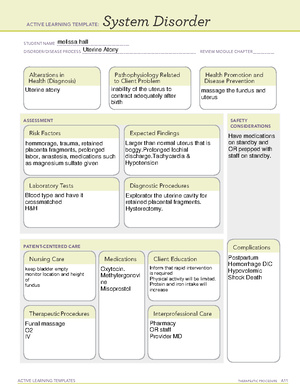 Active Learning Template cold stress - ACTIVE LEARNING TEMPLATES ...