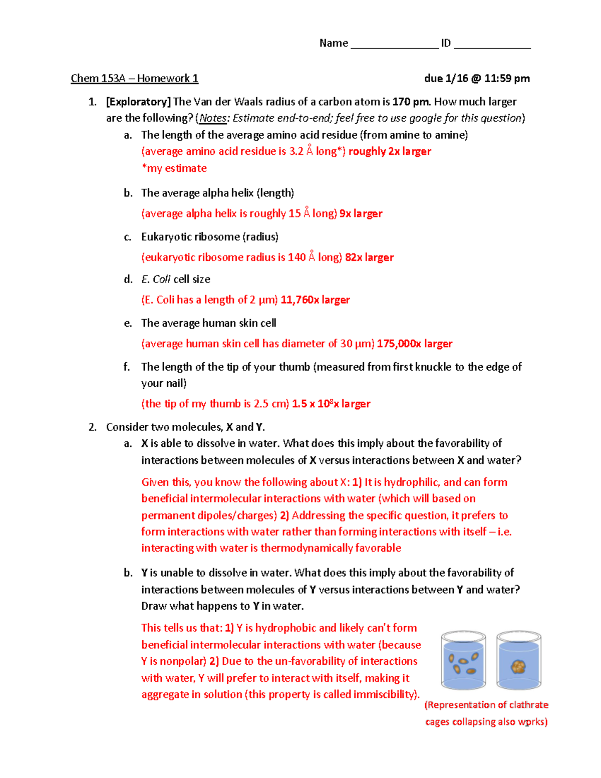 chem 153a homework 1