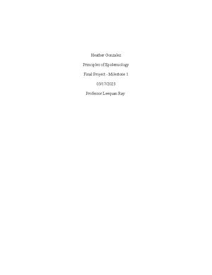 Stats - Final Paper - Heather Gonzalez - Heather Gonzalez Final Paper ...