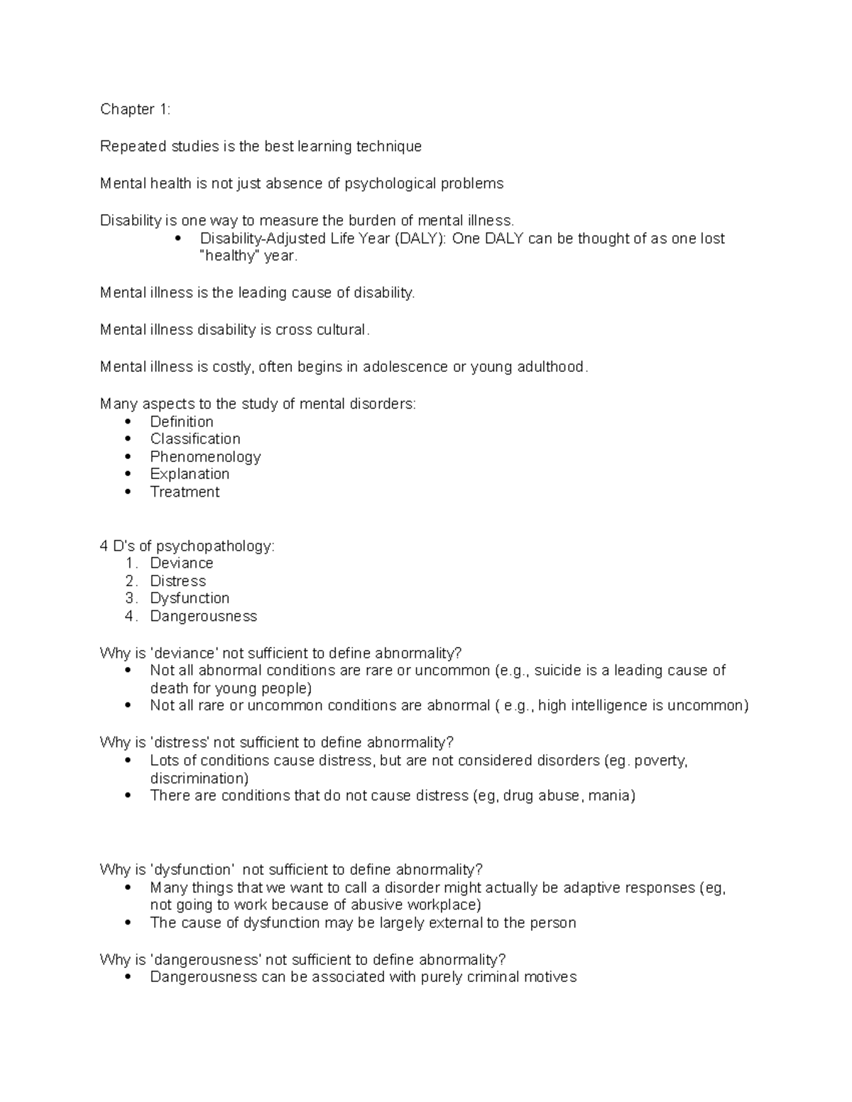 PSY 309 Complete - Chapter 1: Repeated Studies Is The Best Learning ...