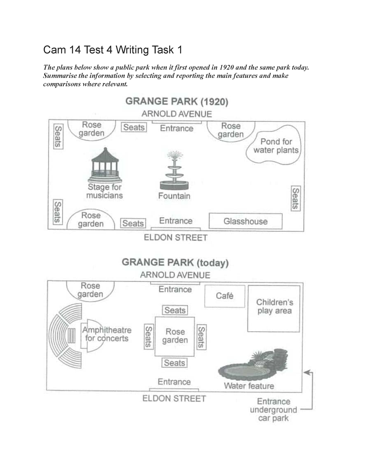 Compare 2 Maps For Ielts Learners Cam 14 Test 4 Writing Task 1 The   Thumb 1200 1553 