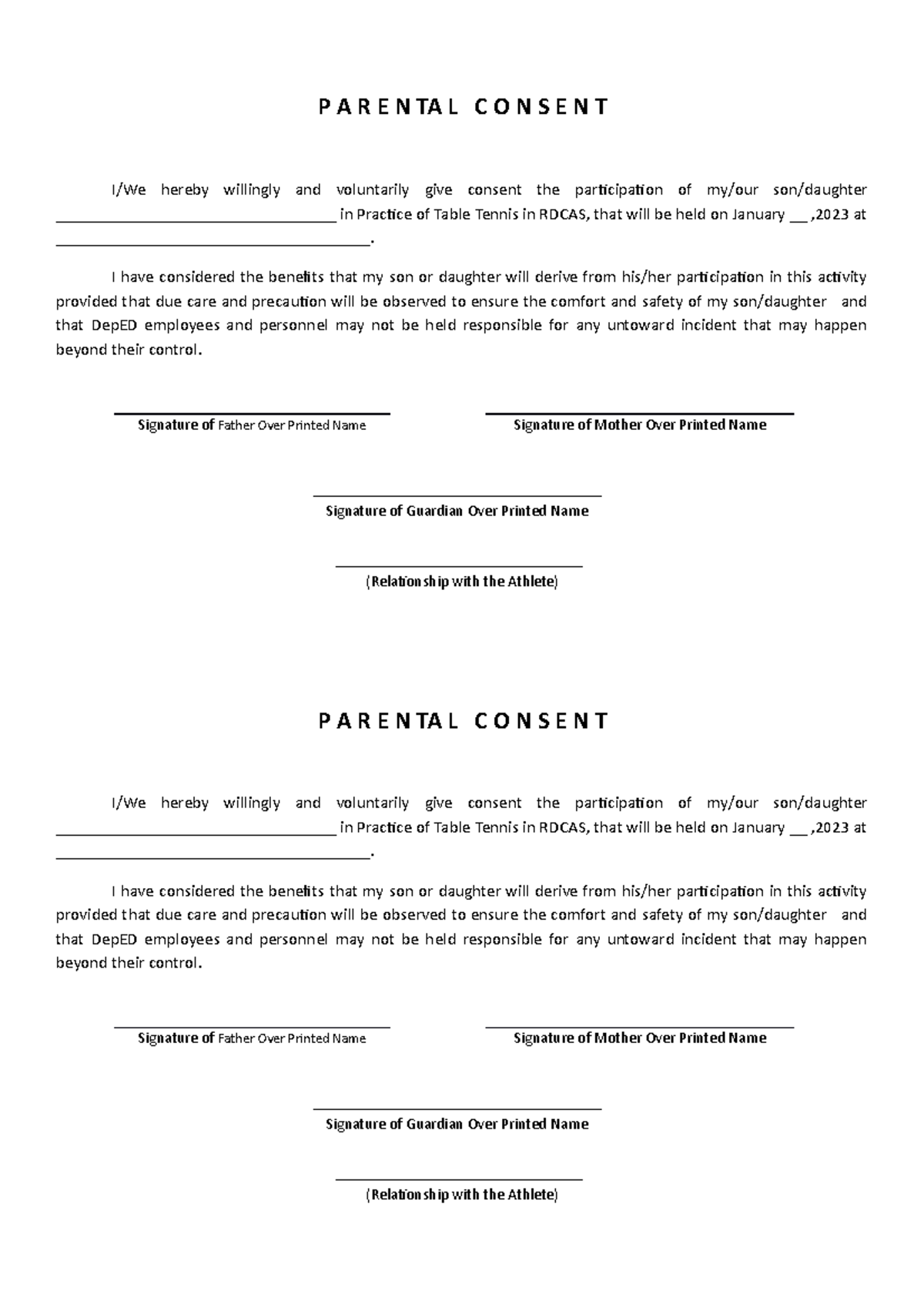 Parent Consent cfghb,jkn.m/l,./ P A R E N TA L C O N S E N T I/We