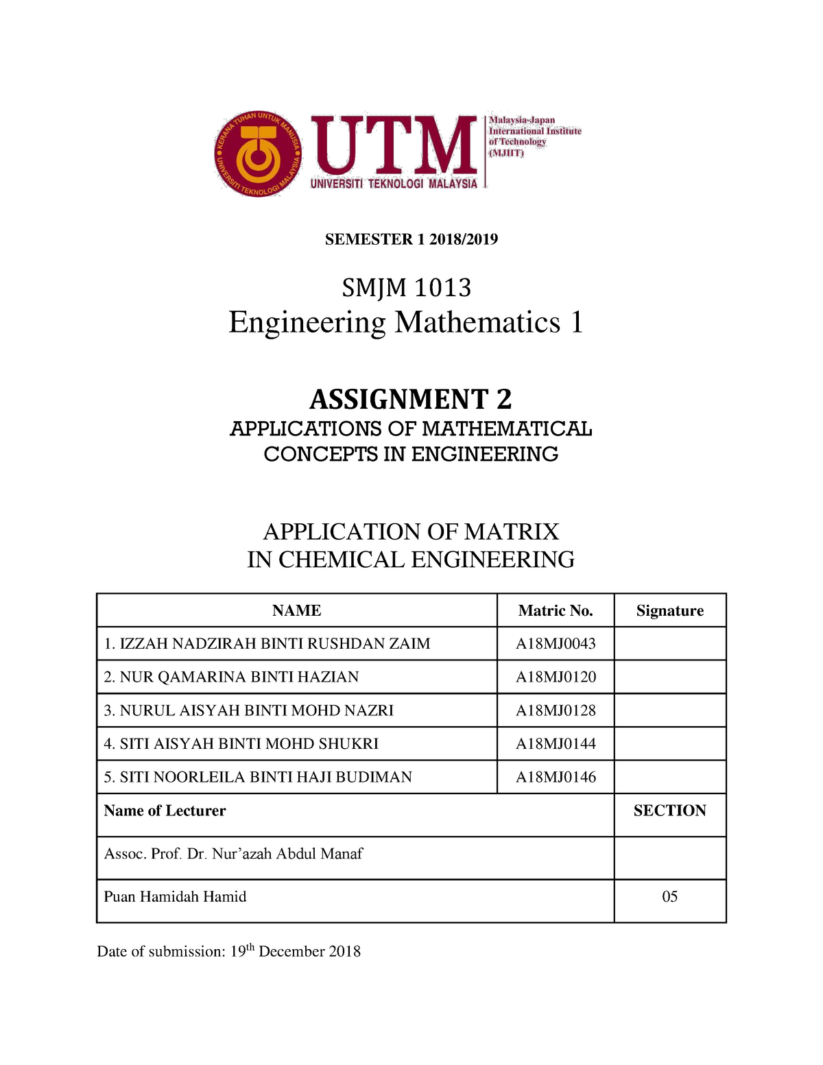 Cara Buat Report Assignment Doc Laporan Assignment Individu Kuma 4712