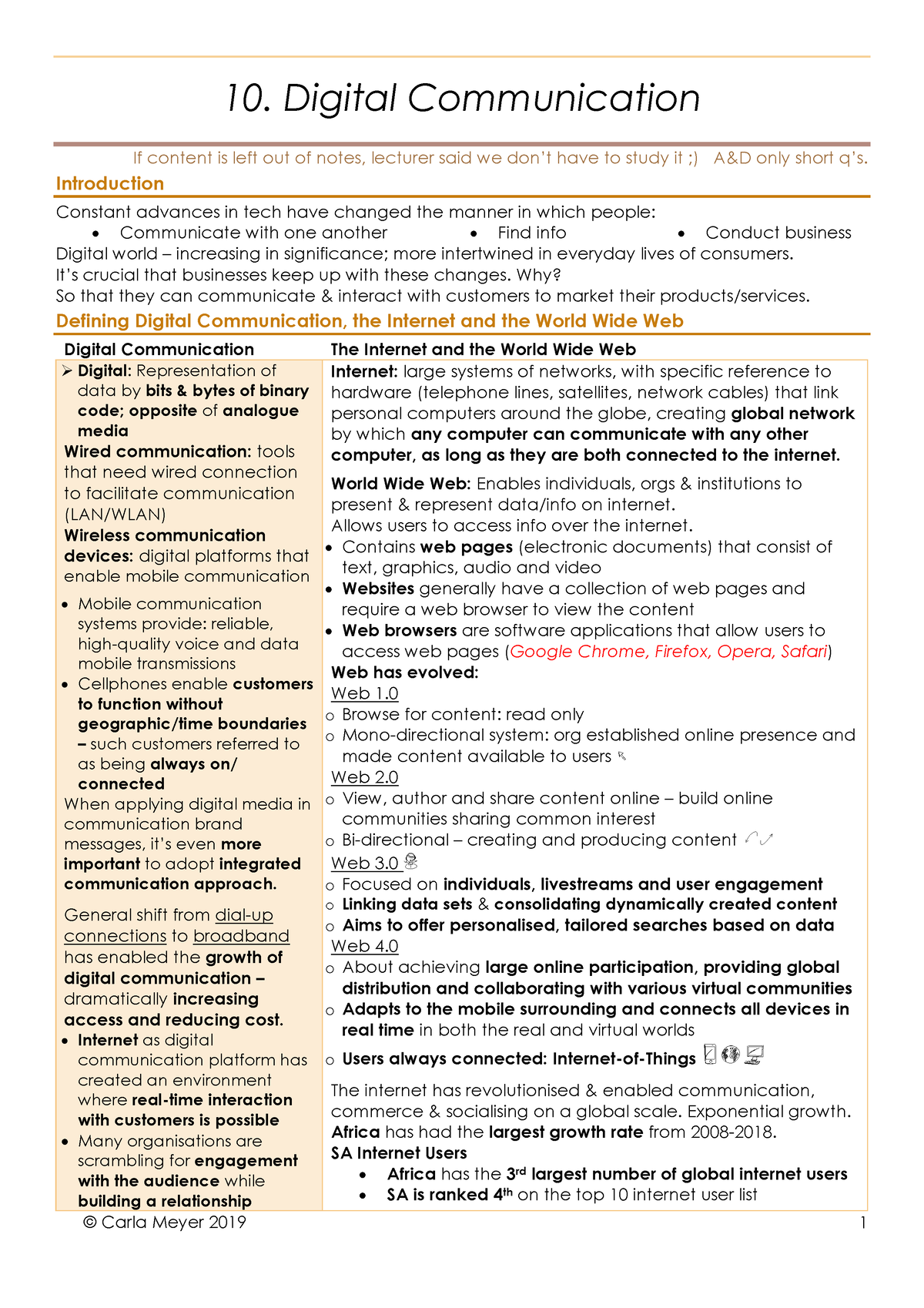 BEM 224 10.Digital Communication - 10. Digital Communication If Content ...