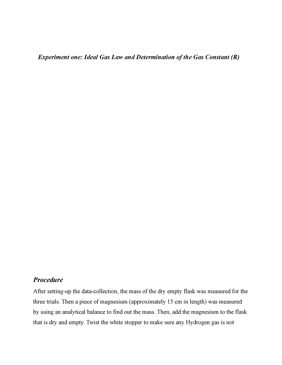 ideal-gas-law-lap-report-experiment-one-ideal-gas-law-and