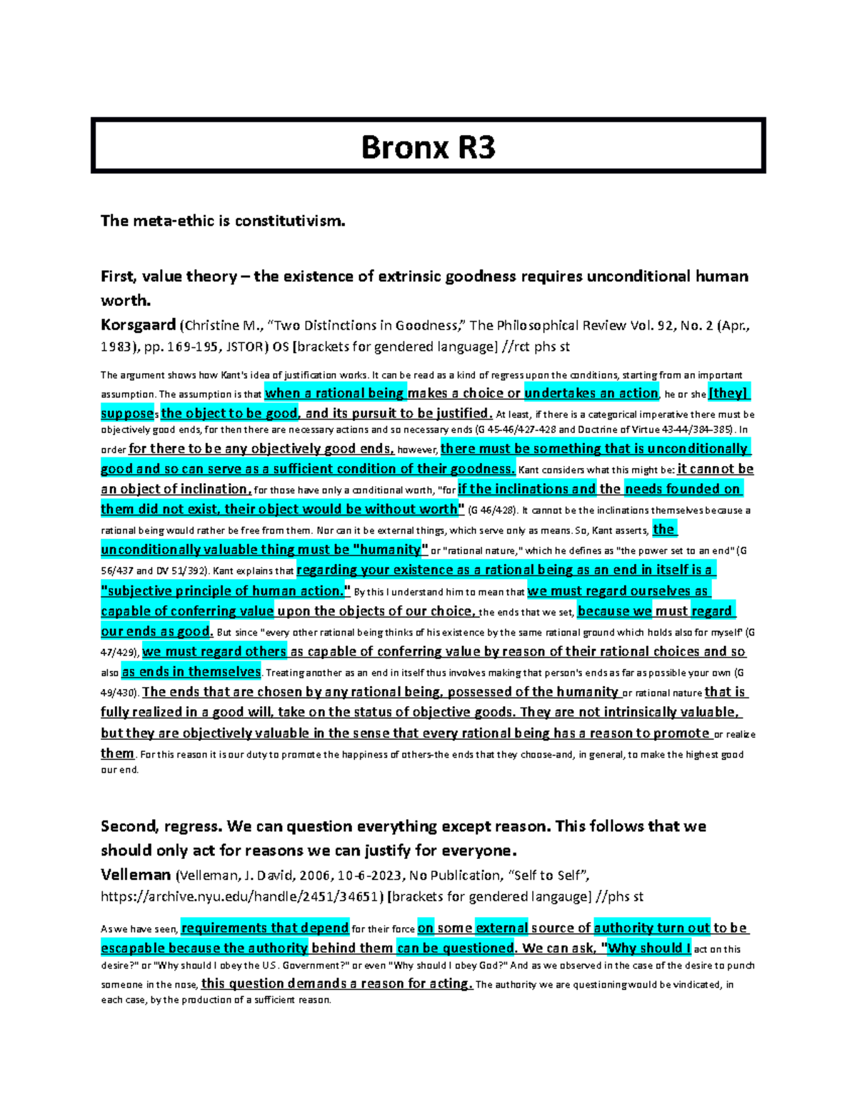 Prospect So Ti Aff bronx Round 3 - Bronx R The meta-ethic is ...