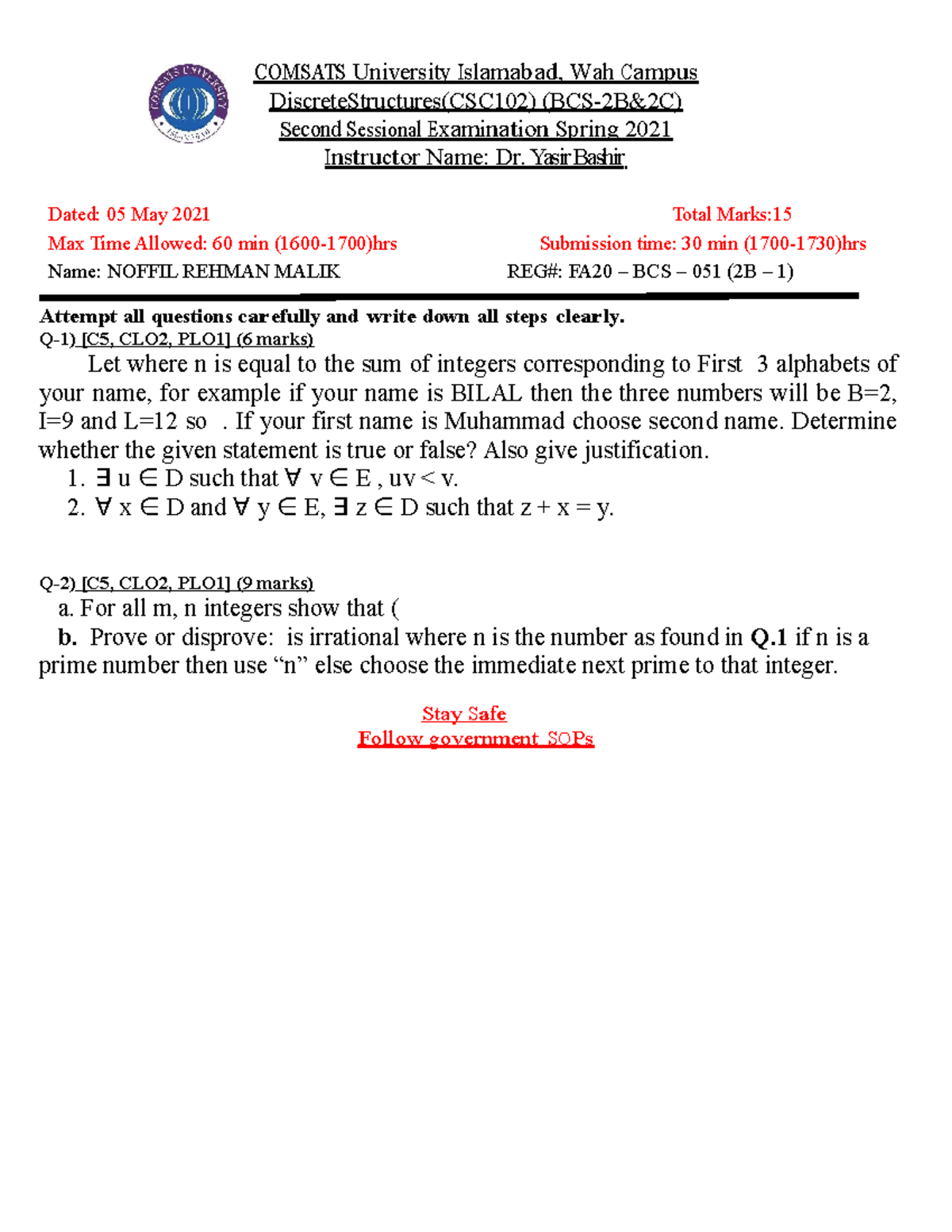 2nd-sessional-exams-co-m-s-ats-u-ni-ver-s-i-ty-i-s-l-a-ma-b-a-d-wa