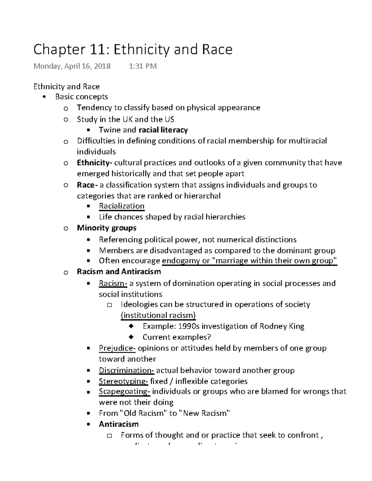 Chapter 11 Ethnicity and Race - Warning: TT: undefined function: 32 ...